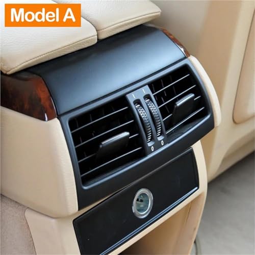 Rejilla de ventilación para aire acondicionado de coche: panel de consola trasera E70 E71 4