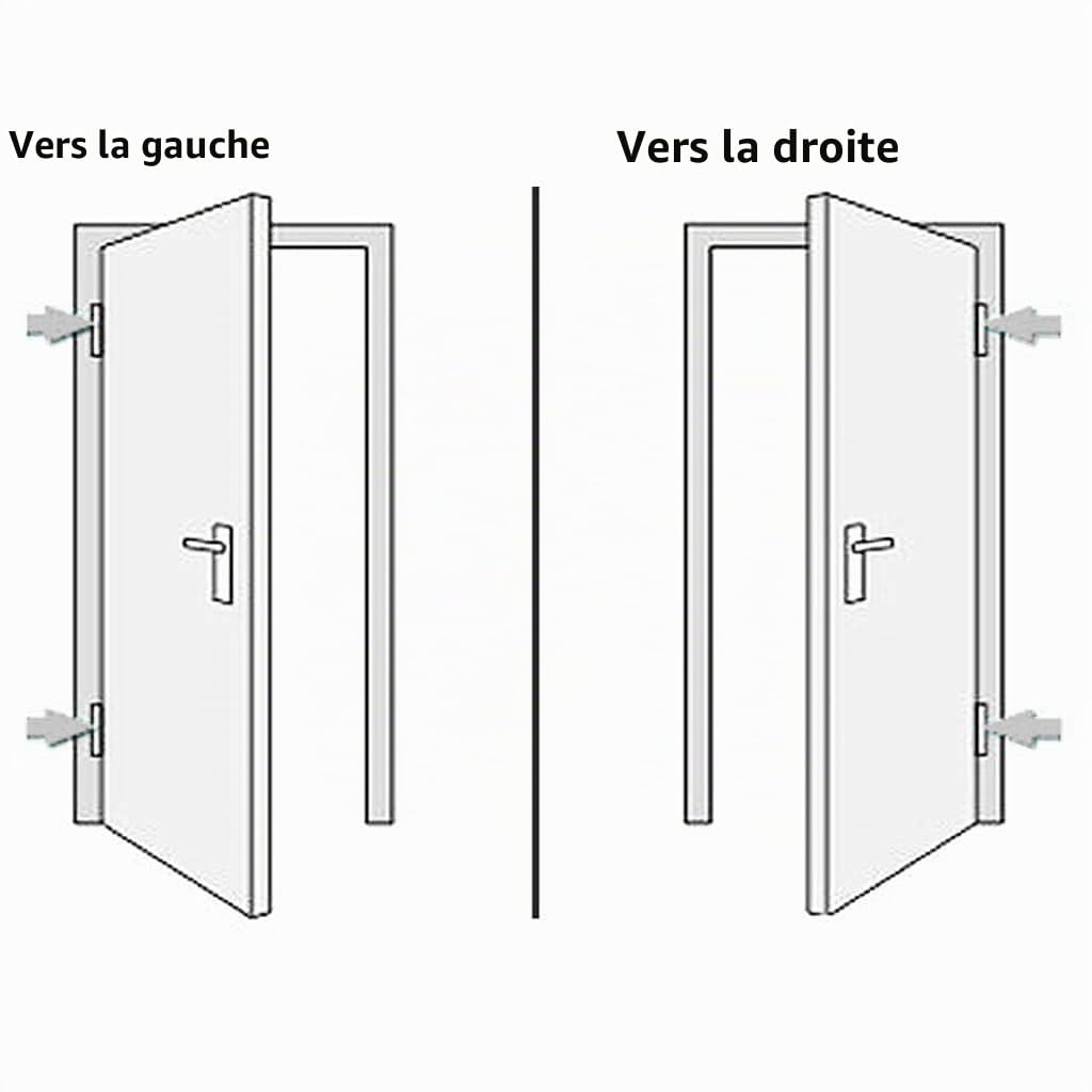 Porte d entrée blanc 98x190 cm PVC