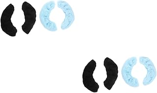 INOOMP Toalhas De Exercício Conjunto De 4 Pares De Toalhas Para Crianças Toalhas Esportivas Protetor De Botas Lâminas De Capa De Lâminas De Manga Conjunto De Proteção De Água Placa De