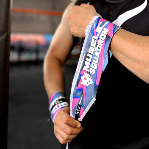 Image of Wrist Wraps for Calisthenics & Weightlifting - Heavy Duty Wrist Support & Stability (Urban Streetwear)