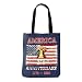 RTTLALUO America Tote Bag For Women, 250th Anniversary Canvas Pouch, Birthday Christmas Patriotic America Gifts For Women, Aesthetic Reusable Grocery Bag, Gifts For Patriots