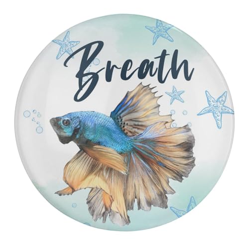 Imanes de cristal para nevera, diseño náutico, playa, océano, peces submarinos, tortuga, pulpo, cangrejo, imanes personalizados para casillero, imanes magnéticos para regalo de recepción de boda, 1