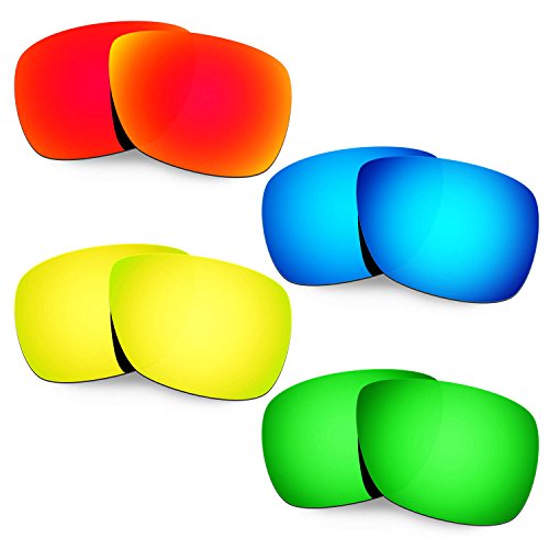 Verres pour Oakley Inmate : remplacez vos lentilles usées avec ce lot de 4 paires