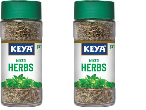 Image of Keya Mixed Herbs | Pure & Refreshing | Manually sorted | Freeze Dried Herb | Export Quality | Rich aroma that Lasts | 23gm (Pack of 2)