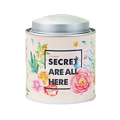 1PCS Beautiful Flower Pattern Mini Tin Box-Mini Tin Box with Lid-Mini Tin Box with Hinged Lid-Boxes Jewelry Cardboard-Storage Boxes with Lids-Tea Receive Box-Gift Box for Jewelry-Gift Box Small