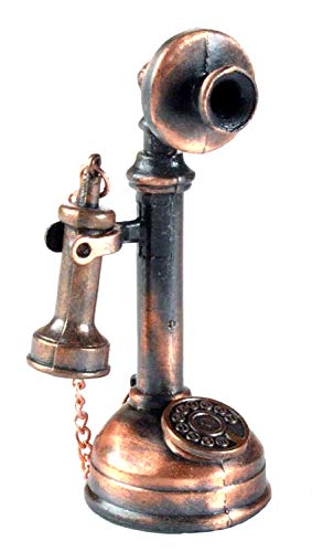 Old Time Telephone Die Cast Metal Collectible Pencil Sharpener