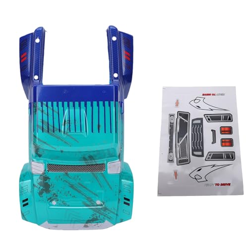 Carrosserie de Voiture RC Verte pour Camions Course Courte en Extérieur