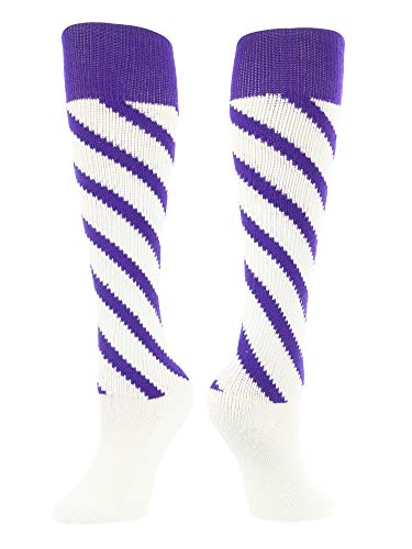 Image of TCK Candy Stripe Knee High Softball Socks Soccer