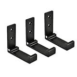 Cozyoon Aluminum Alloy Folding Clothes Hook Coat Rack Single Hook Foldable Wall Mounted Set of 3