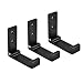 Cozyhouse Aluminum Alloy Clothes Hook Coat Rack Single Hook Foldable Wall Mounted on The Wall & Door(Set of 3)