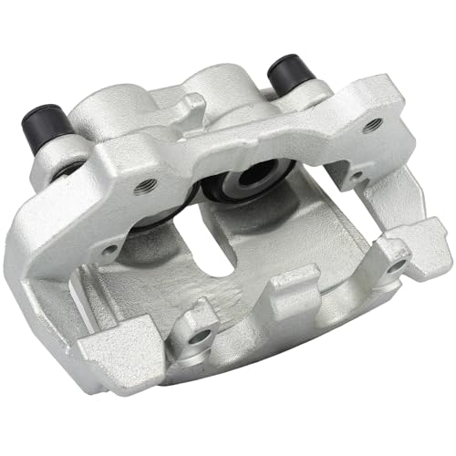 Image of 18B5297A Front Left Disc Brake Caliper Assembly w /Bracket