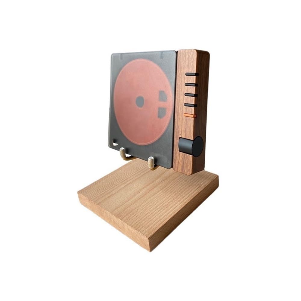 RYUQW3RE Cd Storage Rack Vinyl Record Display Rack Home Tabletop Wooden CD Albums Shelf