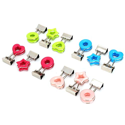 Clipes de papel de tamanho pequeno, pasta de documentos, grampos da pasta, pasta estacionária para s