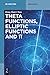 Theta functions, elliptic functions and &Iuml; (De Gruyter Textbook)