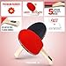 Vector X Cyber Table Tennis Playset (2 Racquets + 3 Balls + 1 Net) (Ball) Table Tennis Racquet and T.T Balls Set with Table Tennis Net (Multi-Color) (Cyber- Full T.T Set)