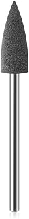 KADS Nail Drill Bits Electric Nail File Rubber 3/32" Replacemente Head Tool Manicure y Pedicure (Dark Grey)
