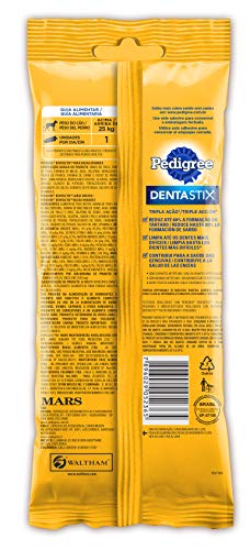 PEDIGREE Petisco Pedigree Dentastix Cuidado Oral Para Cães Adultos Raças Grandes 7 Unidades