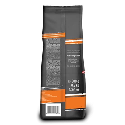 Der-Franz Kaffee, aromatisiert mit Karamell, Intensität3/5, Arabica und Robusta gemahlen, 2x500g