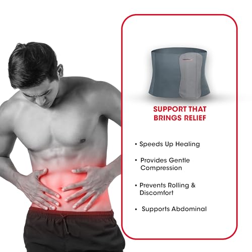 Image of Life Wear Abdominal Belt, Ideal Post-operative or Post-delivery Aid, Post Pregnancy Abdominal Belt After Delivery, Maternity Support for Body Shaping, Tones Muscles and Improves Healing, Size (L)