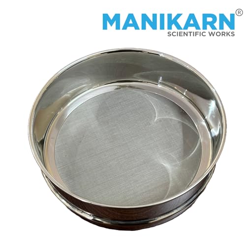 Image of 8 inch (Diameter 200mm) 25 micron High Quality Stainless Steel Test Sieve (ASTM No. 500)