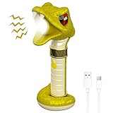 COSOOS Rechargeable Flashlight for Kids, Hiss & Music Mode, Kids Flashlight Toys, Outdoor Camping Gear Accessories, Christmas Gift Stocking Stuffer for Kids 3 4 5 6 7 8 Years Old Boys Girls