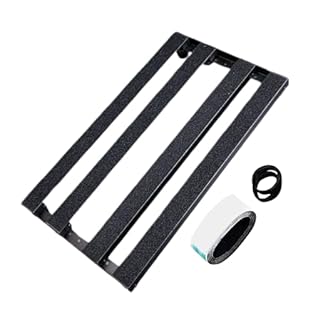 Slim setup: Optimized dual-slot cable routing effectively supports multi-effect devices, significantly reducing cable clutter and minimizing operational errors through efficient management. PREMIUM SURFACE FINISH Textured abrasive jet texture on matt...