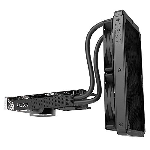 NZXT KRAKEN G12 - Kit di montaggio GPU per Kraken Serie X AIO - Raffreddamento GPU avanzato - AMD e compatibilità GPU NVIDIA - Raffreddamento attivo per VRM - Nero