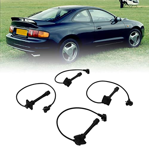 Pwshymi 9091922327, vela de ignição de carro à prova de desgaste 4 peças de proteção de isolamento p