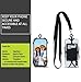 Gear Beast Universal Crossbody Pocket Cell Phone Lanyard Compatible with iPhone, Galaxy & Most Smartphones, Includes Phone Case Holder,Neck Strap Black