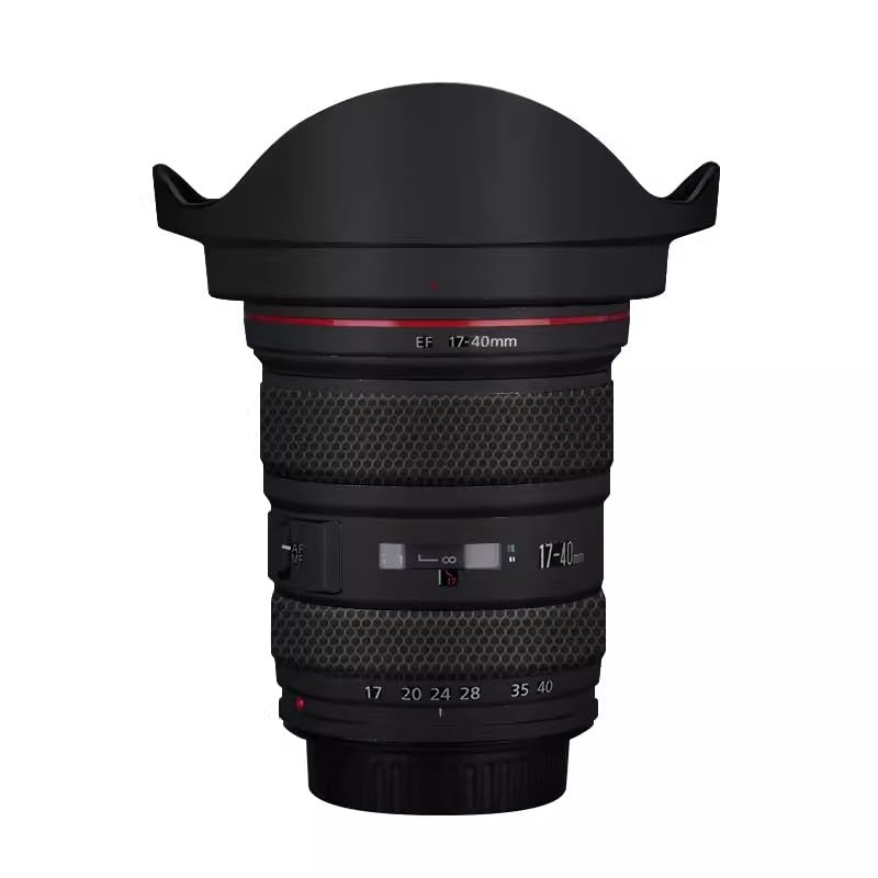 Capuchons d'objectif EF 17-40 mm protection lentille anti-poussière noir mat pour appareil photo