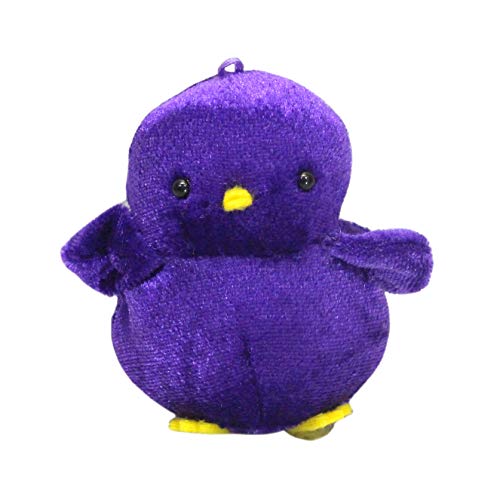 Shinada Rainbow Chick Murasaki peluche violette kawaii poussin