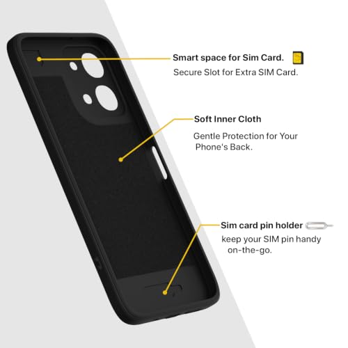 Image of Pikkme Back Cover for Vivo T5x / Vivo Y51 Pro /iQOO Z11x 5G Soft Matte Silicone Mag-Safe Design (Mag-Safe Not Support) Camera Protection | Slim Fit Bumper Cover (Black)