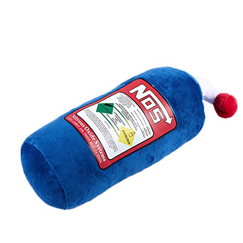 Liseng NOS Almohada de viaje, espuma viscoelástica para decoración del coche, respaldo del sofá, juguete de regalo (reposacabezas 30 cm)