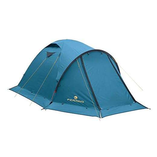 Ferrino 91185CBB Tienda de campaña Acampada y Senderismo, Adultos Unisex, Azul (Blue), Talla Única