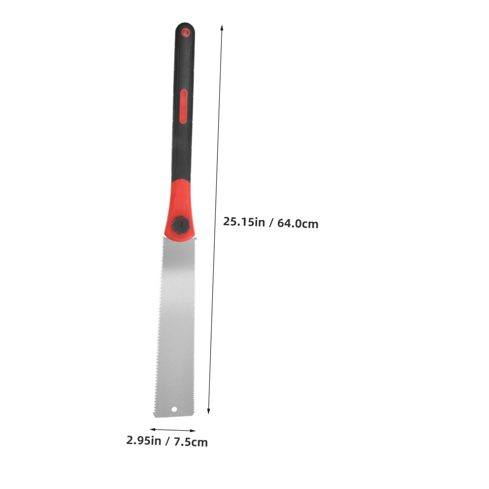 OSALADI Seghetto Manuale a Doppio Taglio per Legno, Denti Fini, Taglio di Precisione, Portatile, per Falegnameria e Utensili da Campeggio