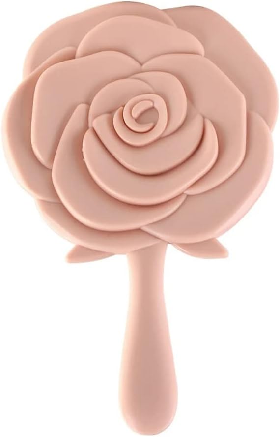Portable Makeup Round Rose Flower Hand Travel Make up
