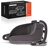 A-Premium Front Right Passenger Side Interior Door Handle Compatible with Nissan Quest & Mercury Villager, 1999 2000 2001 2002, Brown, Replace# XF5Z1222600AAA