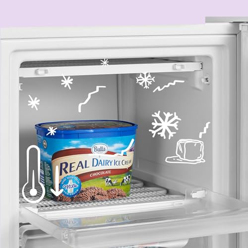 COMFEE RCU60WH3EU(E) 60L Gefrierschrank mit Inverter-Kompressor, D-Energieeffizienz Gefrierschrank klein 125kWh/Jahr, 24‑h‑Schnellgefrierung 6kg, Leise 35 dB, 3 Fächer, 4-Sterne-Gefrierleistung