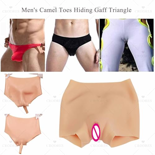 Bragas de silicona con camel toe realista y efecto invisible 5