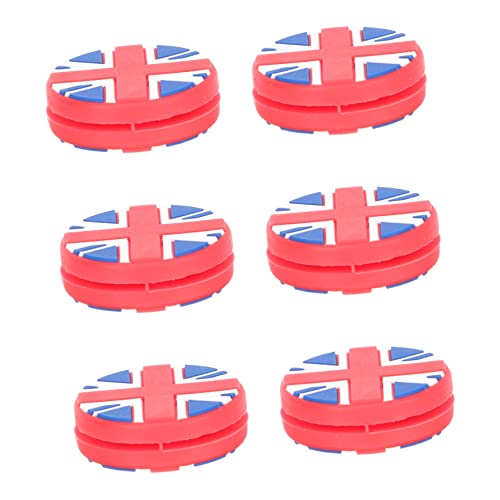 GANAZONO Silicone Tennis Racket Vibration Dampener Set Accessories Union Jack Design