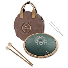 Key: F minor (F# minor) 432 Hz tuning Innovative two-octave tuning - each tone (except basic tone) with two tone tones Ideal for meditation, yoga, sound therapy and relaxation Includes 1 pair of wooden mallet carry bag and tuning fork