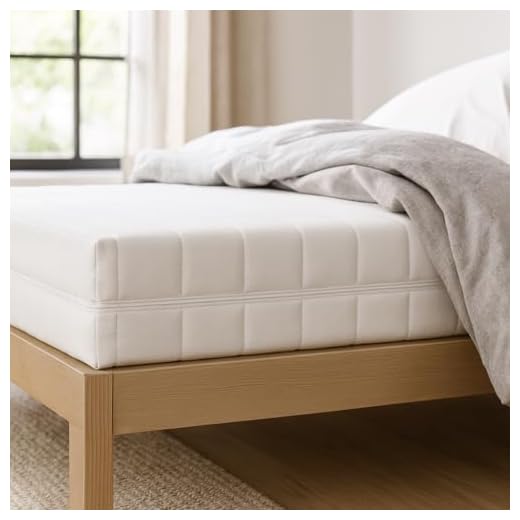 Krok Wood ortopedische Kaltschammatratze Emma, 7-Zonen Matratze, Öko-Tex, Härtegrad H4, Höhe 16 cm (100 x 200 cm)