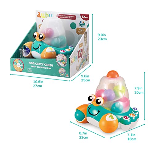 Auby Gioco di BELATO Crabe Fou LANCEUR di BALLE