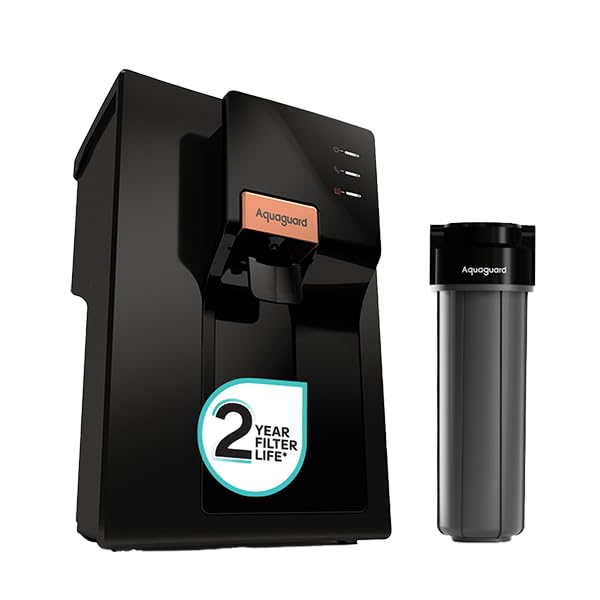 Image of Aspire Nova RO + UV Stainless Steel Copper 2X Water Purifier | 2 Year Filter Life | With Mega Sediment Filter