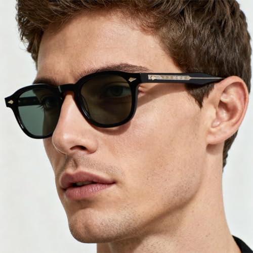 Lunettes de soleil de luxe en acétate d'exception style rétro col. c4 - 6