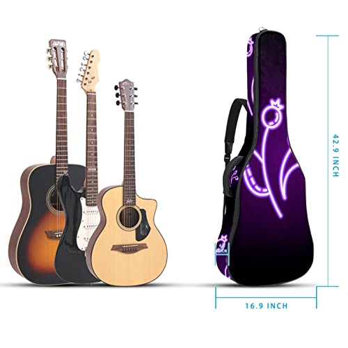 Hondank Étui rembourré pour guitare classique acoustique avec fruits et légumes, Multicolore 06, 42.9×16.9×4.7 in… - Les Beatles, Paul McCartney, John Lennon, RIngo Starr, George Harrison Hondank Étui rembourré pour guitare classique acoustique avec fruits et légumes, Multicolore 06, 42.9x16.9x4.7 in… – Image 6