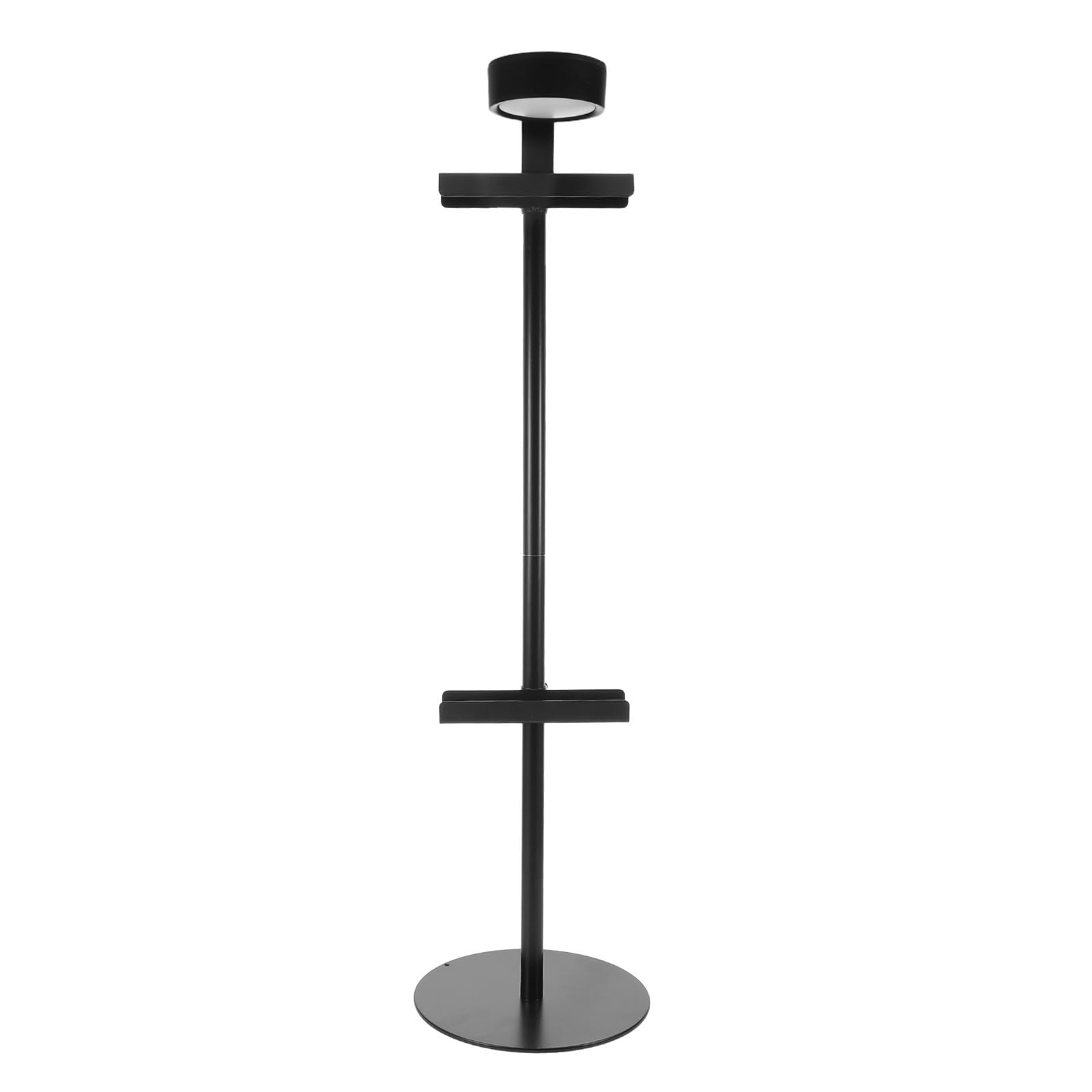 VICASKY Chevalet de Table Réglable pour Cadre Photo avec Éclairage LED Noir