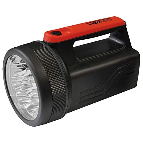 Lighthouse T996LED 996 8 LED Spot Light with 6 V Battery - Multi-Colour Cover