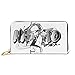 Produktbild Uzumaki Naruto Wallet Genuine Leather Zipper Purse Coin Pocket Around Card Holder Organizer Clutch Large Capacity Bag for Men Women