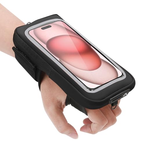 Ninnyi Running Armband Phone Holder, Sweatproof 6.9inch Phone Holder for Running Jogging Ridding Outerdoor Workout